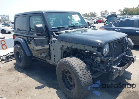 2020 Jeep Wrangler Sport S 4X4 z USA, uszkodzony, nr VIN 1C4GJXAN4LW137992